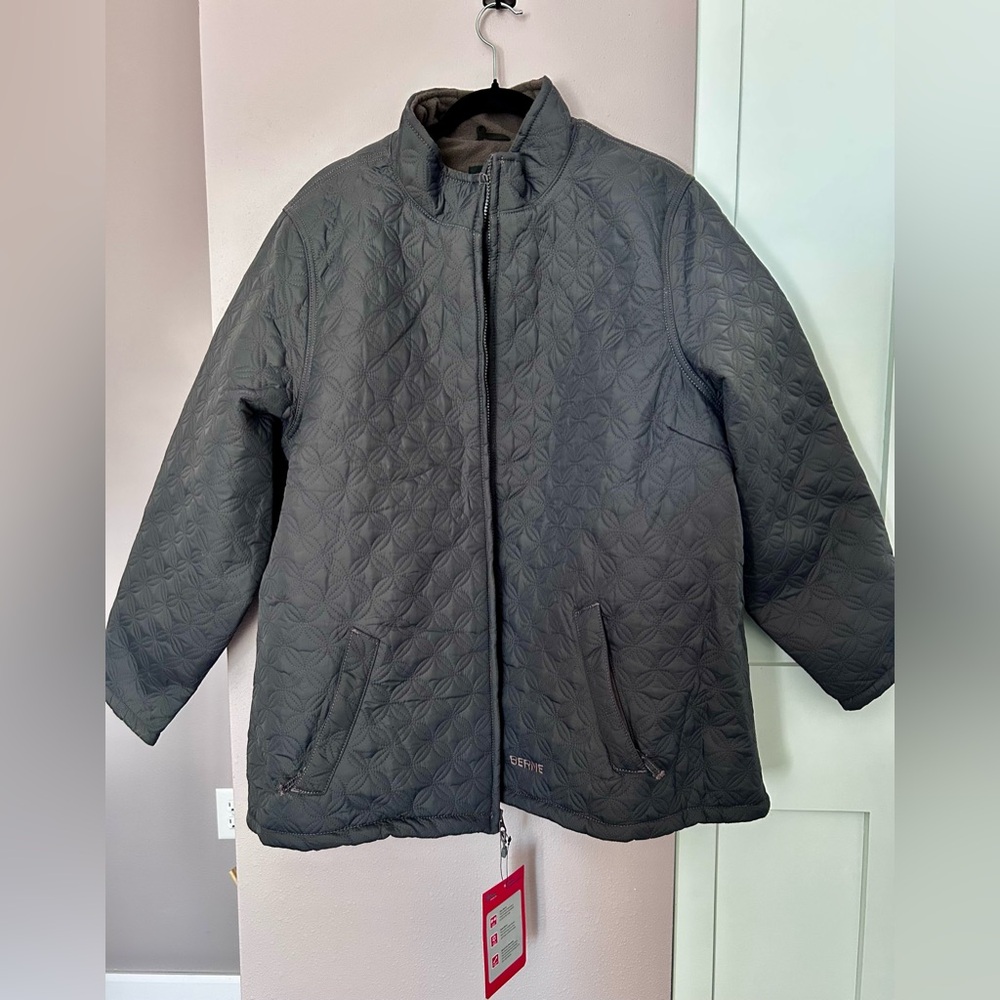 Quilted Gray Jacket
